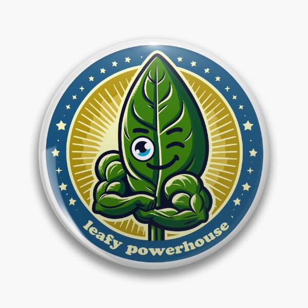 Item preview, The Leafy Powerhouse -spinach day designed and sold by toobel.