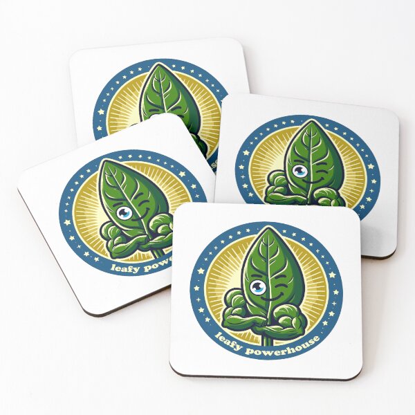 Item preview, The Leafy Powerhouse -spinach day designed and sold by toobel.