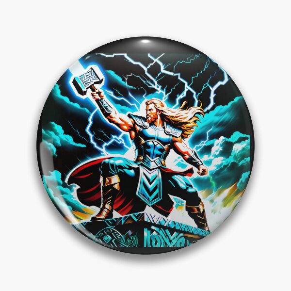 Item preview, Thor, God of Lightning designed and sold by Raging Woody Designs.