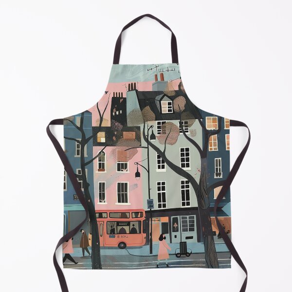 Item preview, Colorfull Cityscape Illustration designed and sold by nomiraclehere.