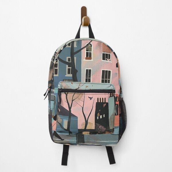 Item preview, Colorfull Cityscape Illustration designed and sold by nomiraclehere.