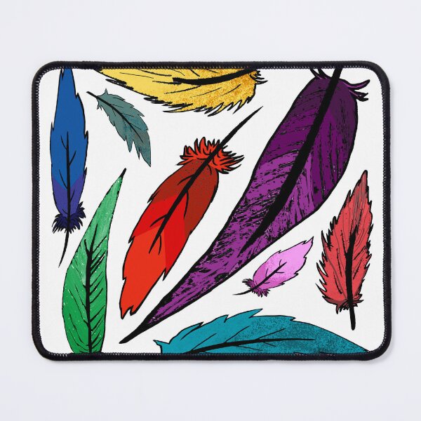 Item preview, Colourful Feathers designed and sold by Bel Connelly.