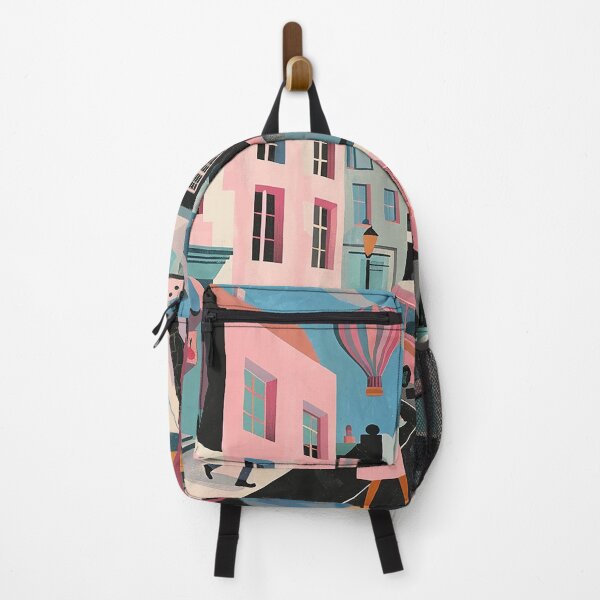 Item preview, Colorfull Cityscape Illustration designed and sold by nomiraclehere.