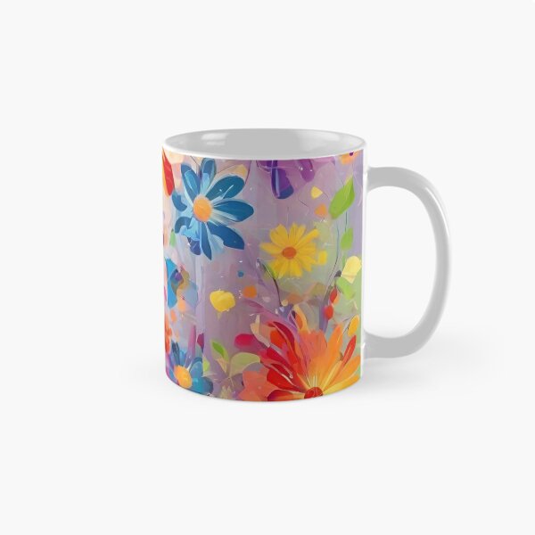 Aperçu de l'œuvre Un beau motif abstrait, des fleurs colorées créée et vendue par NingningS.
