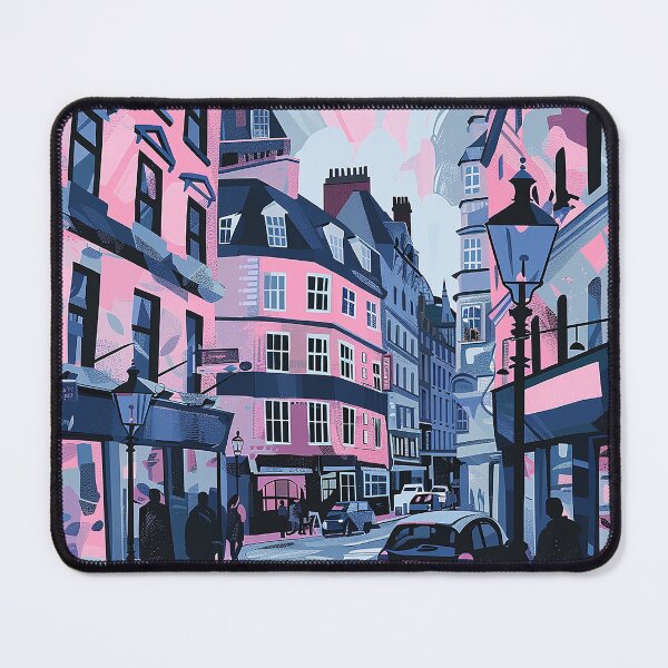 Item preview, Colorfull Cityscape Illustration designed and sold by nomiraclehere.