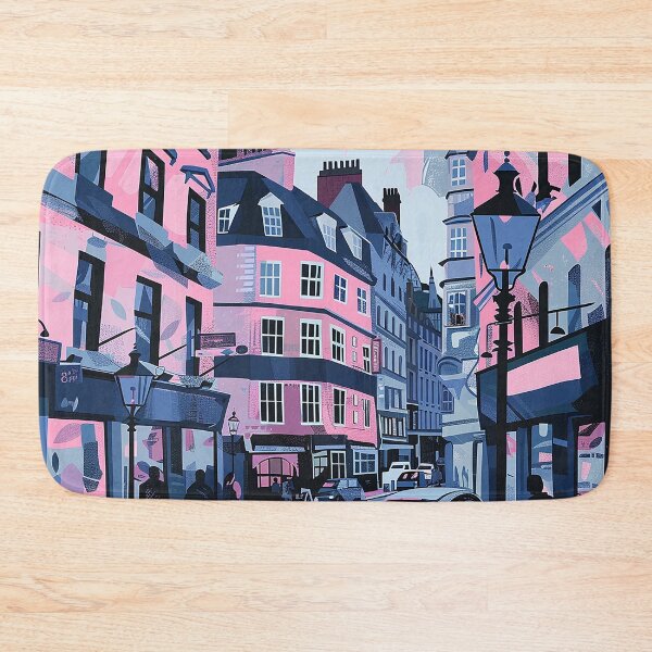 Item preview, Colorfull Cityscape Illustration designed and sold by nomiraclehere.
