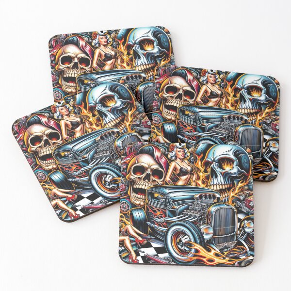 Item preview, Skulls, Hot Rod, and Pinups designed and sold by PinUpPizzazz.