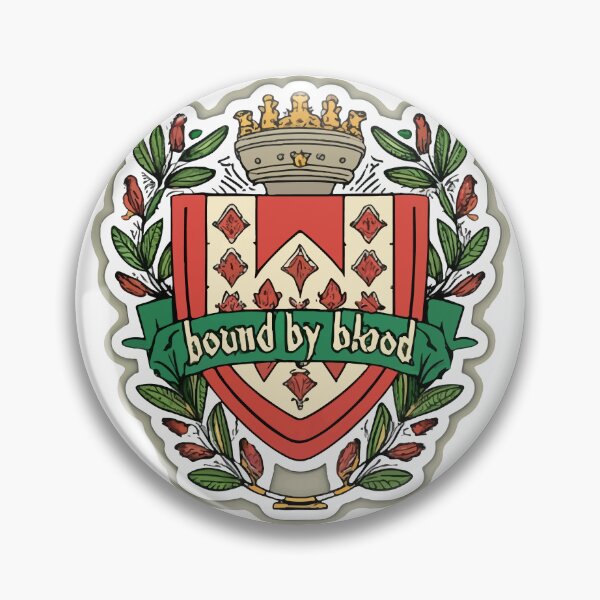 Item preview, Bound by Blood Heraldic Family Crest designed and sold by NiftyWrx.