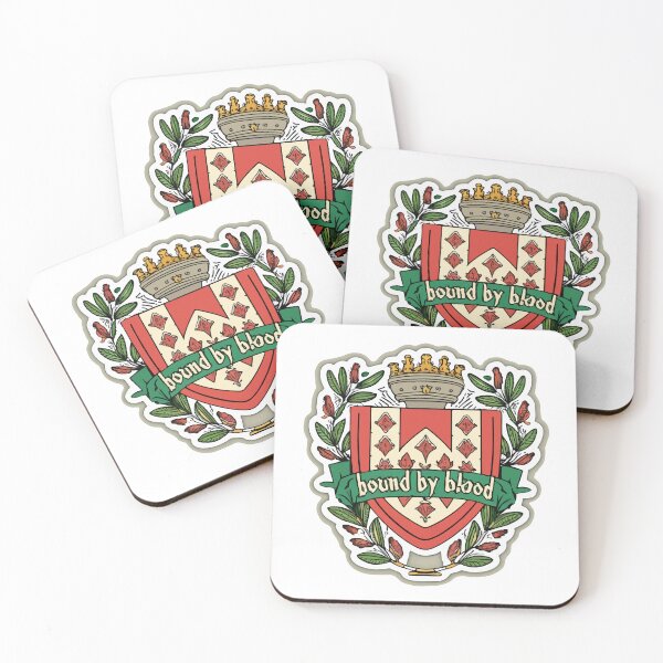 Item preview, Bound by Blood Heraldic Family Crest designed and sold by NiftyWrx.