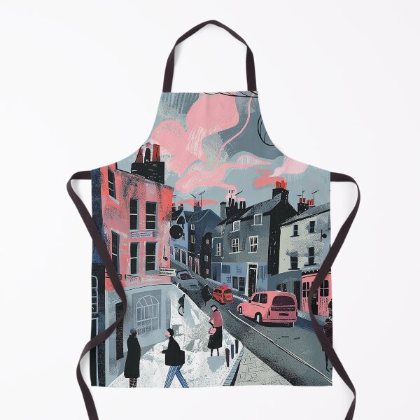 Item preview, Colorfull Cityscape Illustration designed and sold by nomiraclehere.