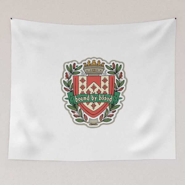 Item preview, Bound by Blood Heraldic Family Crest designed and sold by NiftyWrx.