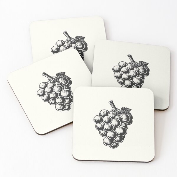 Item preview, Monochrome Harvest: The Grape Cluster designed and sold by unimuse.