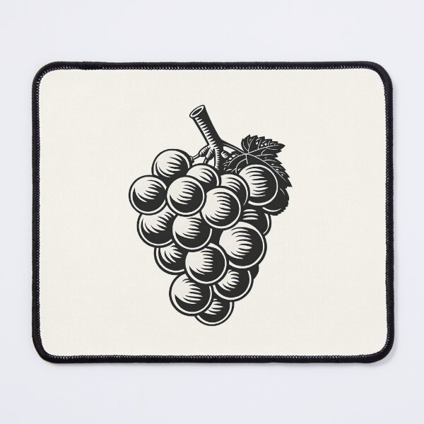 Item preview, Monochrome Harvest: The Grape Cluster designed and sold by unimuse.
