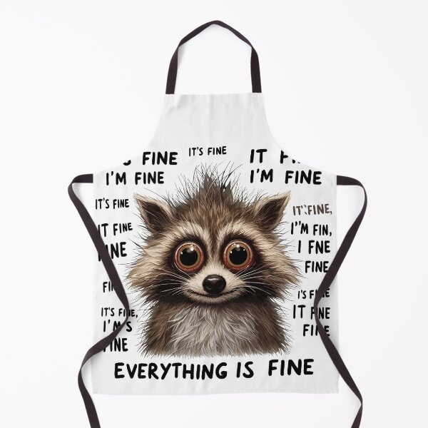 Item preview, Racoon Meme everything is fine designed and sold by Designowner.