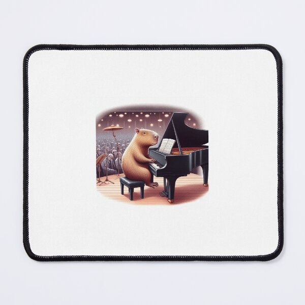 Item preview, Capybara the Adorable Jazz Pianist5 designed and sold by Capybara Art Lover.