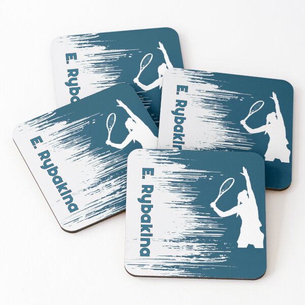 Item preview, Rybakina in blue and white graphic  designed and sold by AissTee.