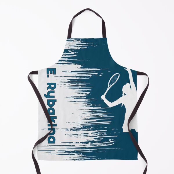 Item preview, Rybakina in blue and white graphic  designed and sold by AissTee.