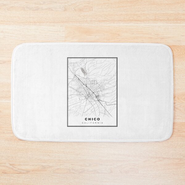 Item preview, Chico Map designed and sold by Tamas Das.