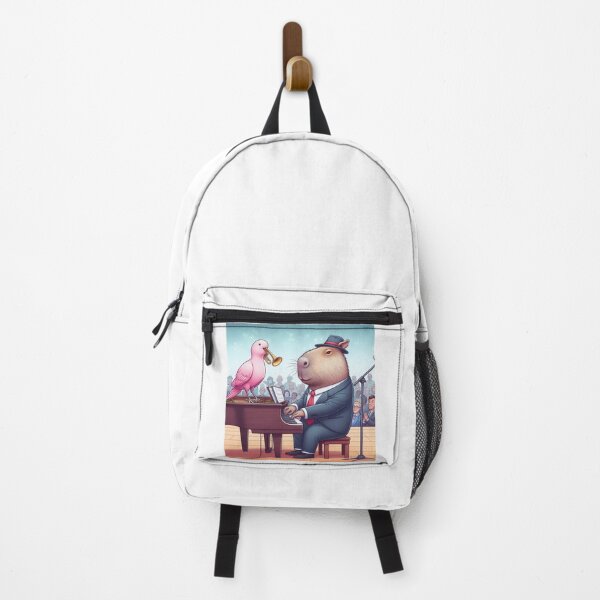 Item preview, Capybara the Adorable Jazz Pianist7 designed and sold by Capybara Art Lover.