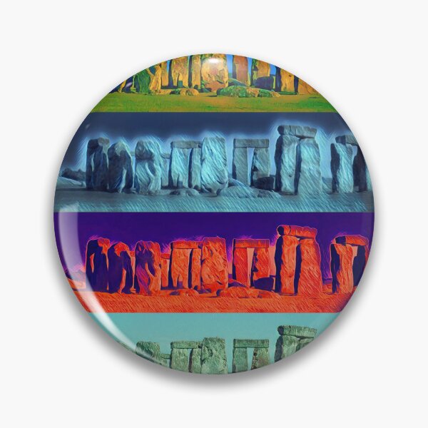 Item preview, Stonehenge Variations - Striking graphic design designed and sold by Matthew Kinnersly.