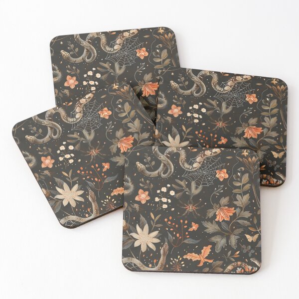 Item preview, Whimsical Gothic | Foliage | Botanical | Snakes | Webs designed and sold by JT Digital.