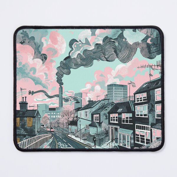 Item preview, Colorfull Cityscape Illustration designed and sold by nomiraclehere.