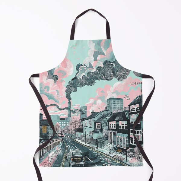 Item preview, Colorfull Cityscape Illustration designed and sold by nomiraclehere.