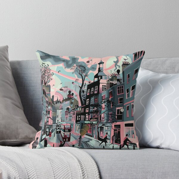 Item preview, Colorfull Cityscape Illustration designed and sold by nomiraclehere.