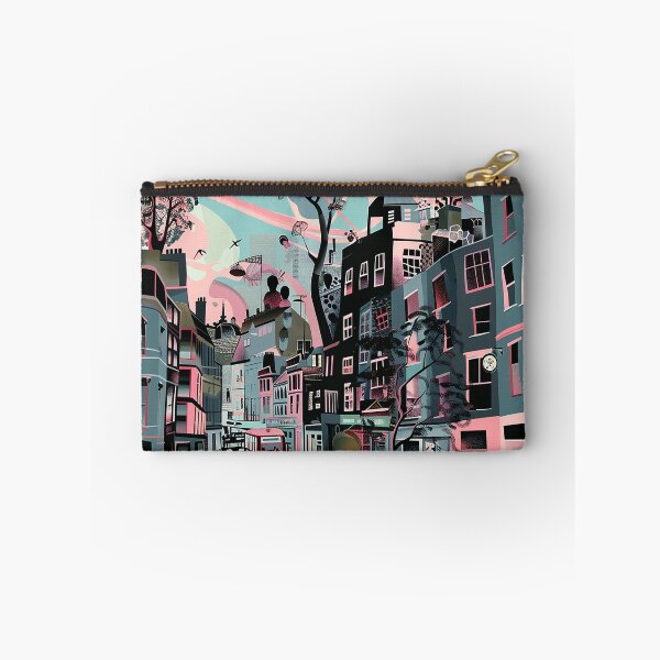 Item preview, Colorfull Cityscape Illustration designed and sold by nomiraclehere.