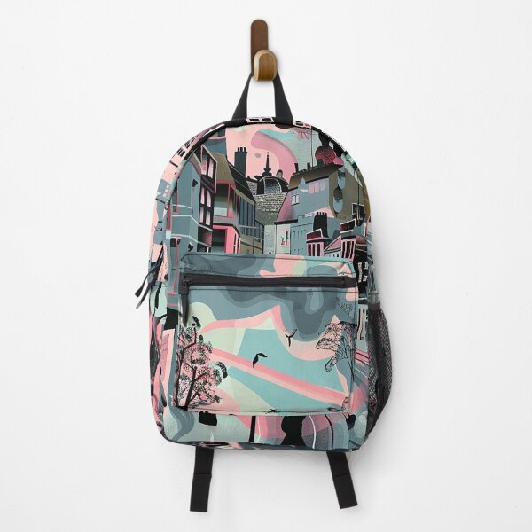 Item preview, Colorfull Cityscape Illustration designed and sold by nomiraclehere.