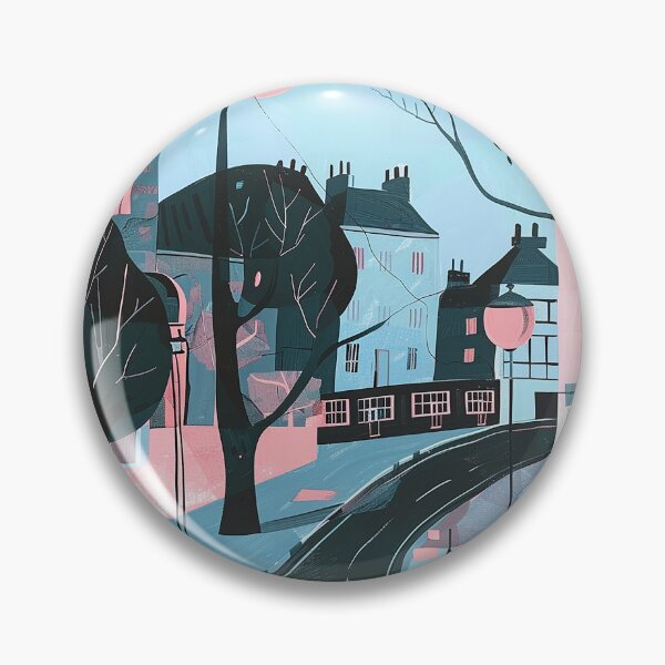 Item preview, Colorfull Cityscape Illustration designed and sold by nomiraclehere.