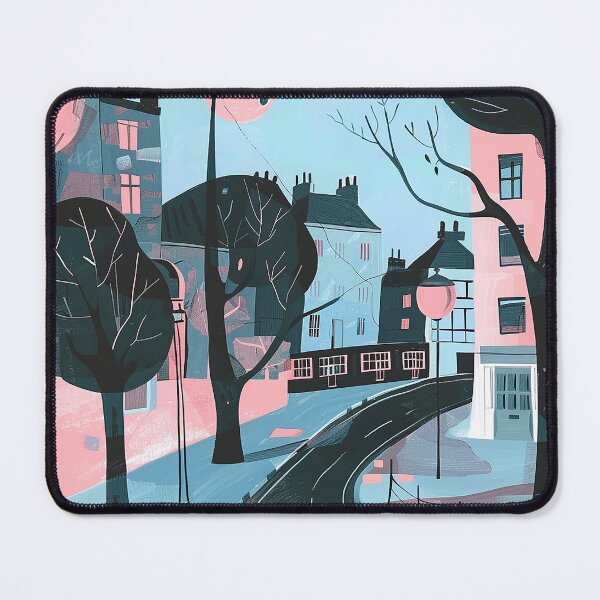 Item preview, Colorfull Cityscape Illustration designed and sold by nomiraclehere.