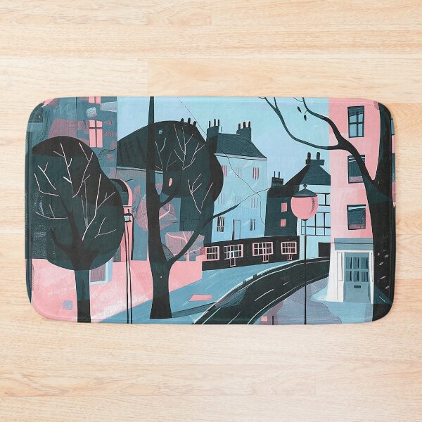 Item preview, Colorfull Cityscape Illustration designed and sold by nomiraclehere.