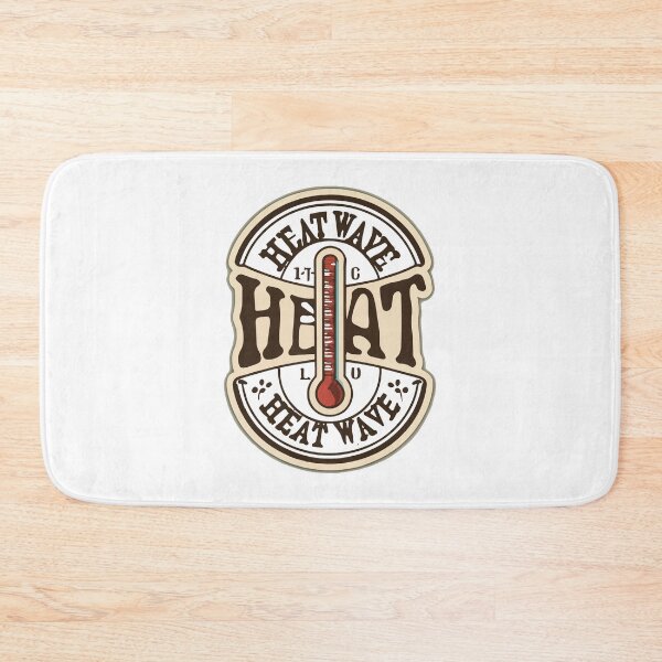Item preview, Rustic Vintage Thermometer - Heat Wave Typography designed and sold by NiftyWrx.