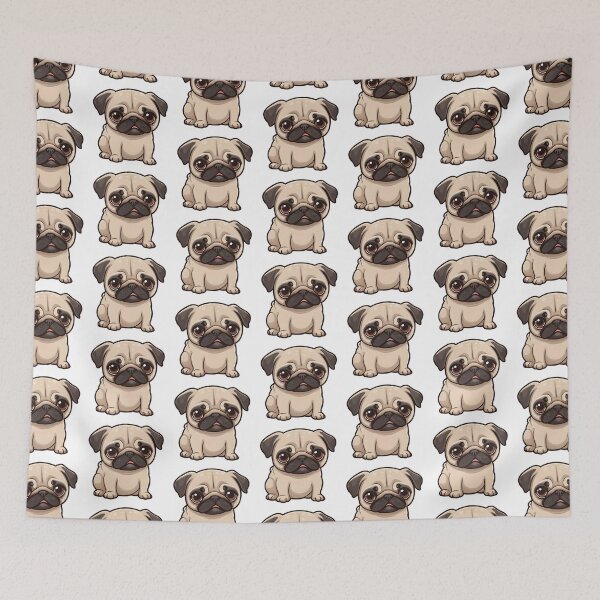 Item preview, Cute Pug Puppy designed and sold by PowesomePets.