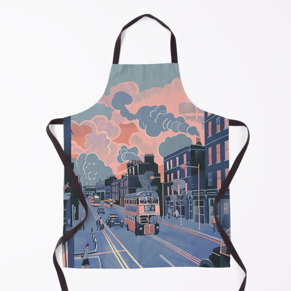 Item preview, Colorfull Cityscape Illustration designed and sold by nomiraclehere.