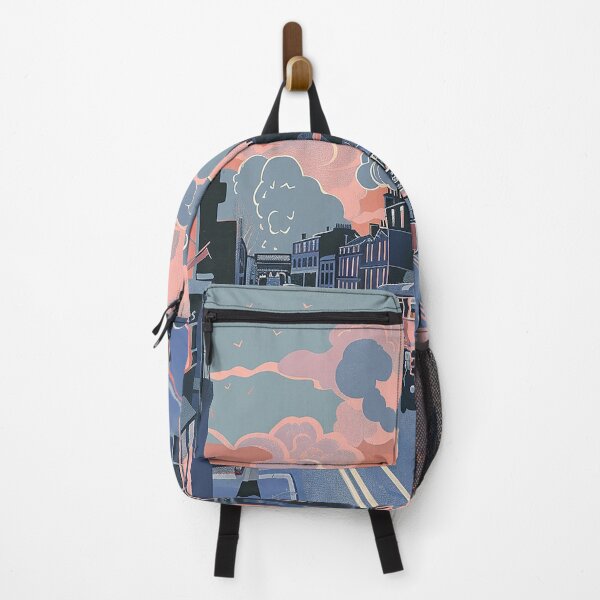 Item preview, Colorfull Cityscape Illustration designed and sold by nomiraclehere.