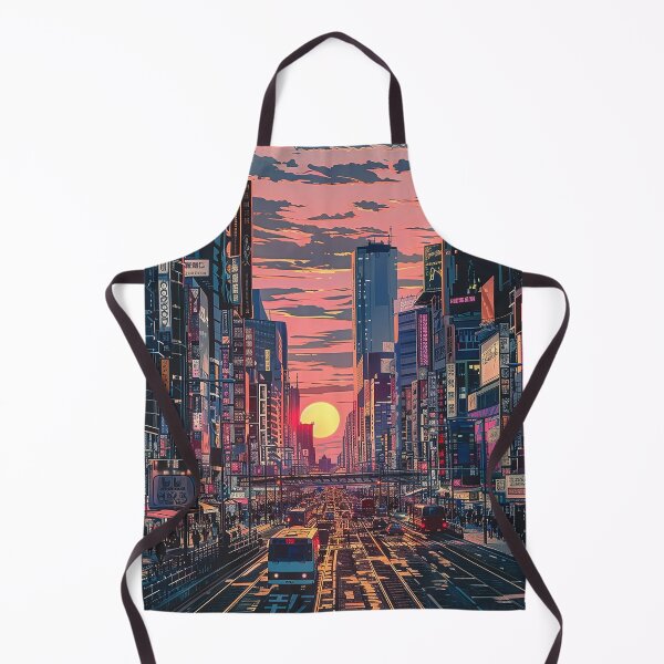 Item preview, Colorfull Cityscape Illustration designed and sold by nomiraclehere.