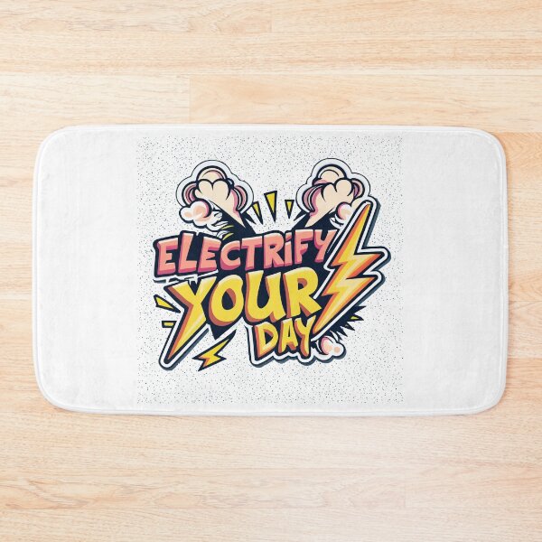 Item preview, Electrify Your Day Lightning Bolt Pop Art designed and sold by NiftyWrx.