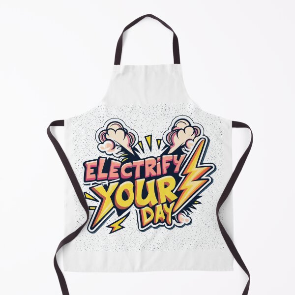 Item preview, Electrify Your Day Lightning Bolt Pop Art designed and sold by NiftyWrx.