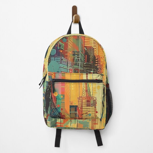 Item preview, Colorfull Cityscape Illustration designed and sold by nomiraclehere.