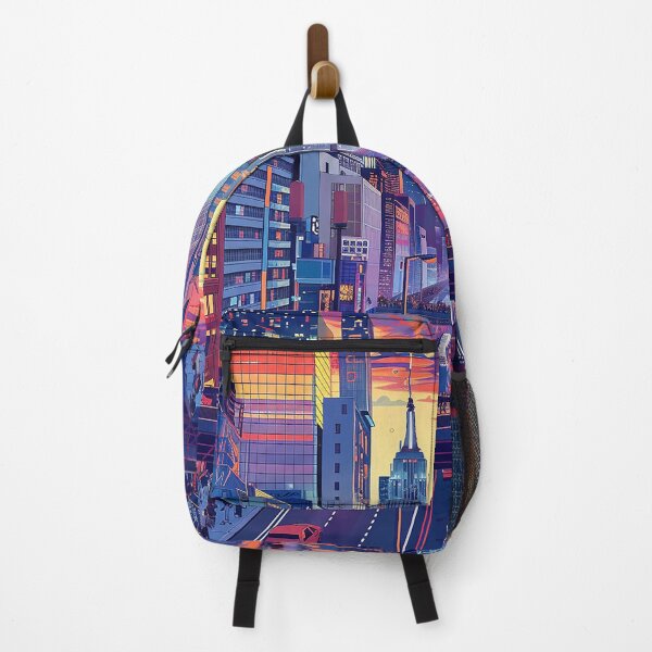 Item preview, Colorfull Cityscape Illustration designed and sold by nomiraclehere.