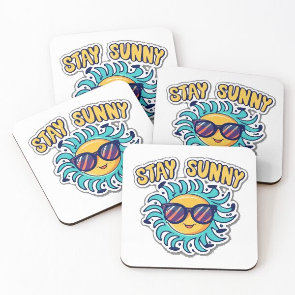 Item preview, Stay Sunny Radiant Cartoon Sun designed and sold by NiftyWrx.
