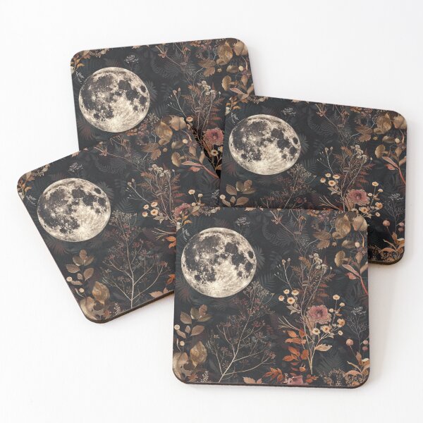 Item preview, Whimsical Gothic | Foliage | Botanical | Moon  designed and sold by JT Digital.