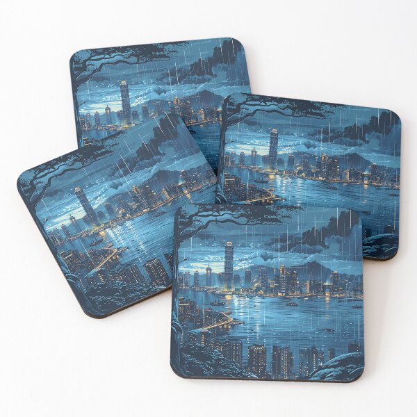 Item preview, Colorfull Cityscape Illustration designed and sold by nomiraclehere.