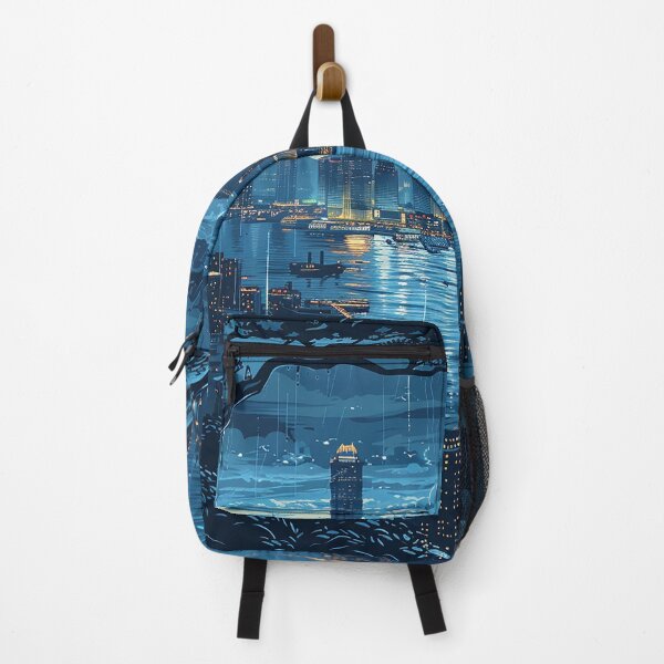 Item preview, Colorfull Cityscape Illustration designed and sold by nomiraclehere.