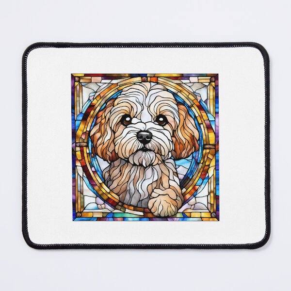 Item preview, Stained Glass Maltipoo designed and sold by Fredster1966.