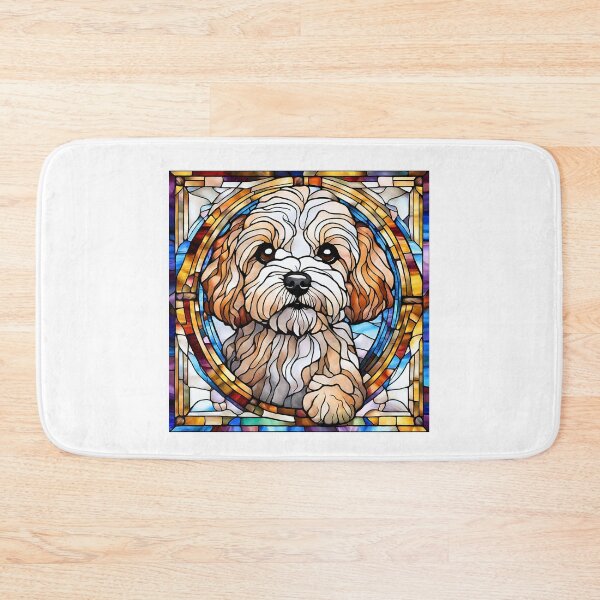 Item preview, Stained Glass Maltipoo designed and sold by Fredster1966.