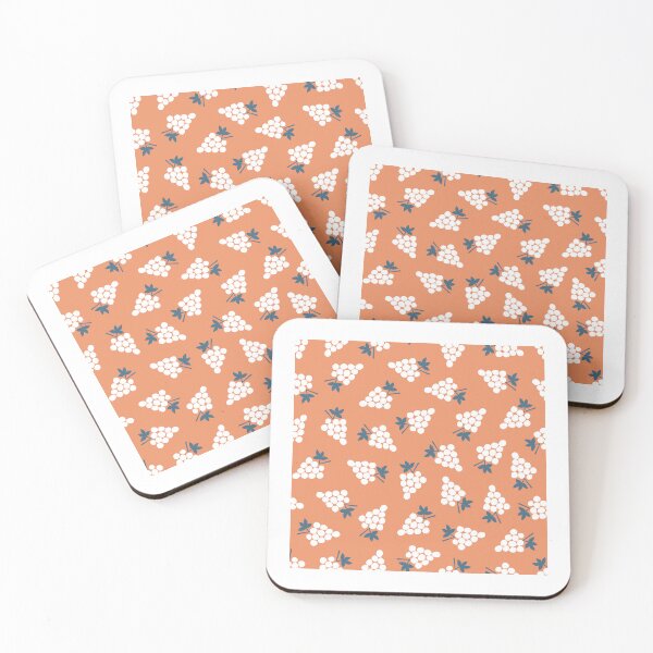 Item preview, Wine Grapes on Peachy Background  designed and sold by anzelas.