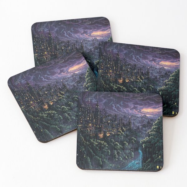 Item preview, Colorfull Cityscape Illustration designed and sold by nomiraclehere.
